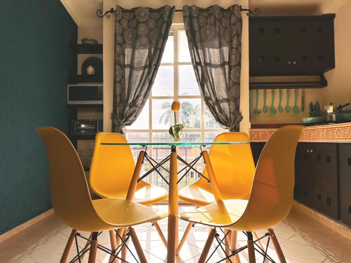 Beautiful & Cozy Near Beach Apartment Pool & Kingsize Bed 坎昆 外观 照片